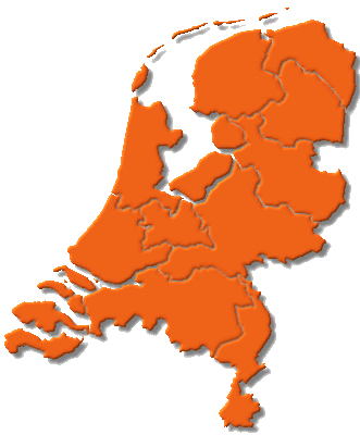 nederland-kaart